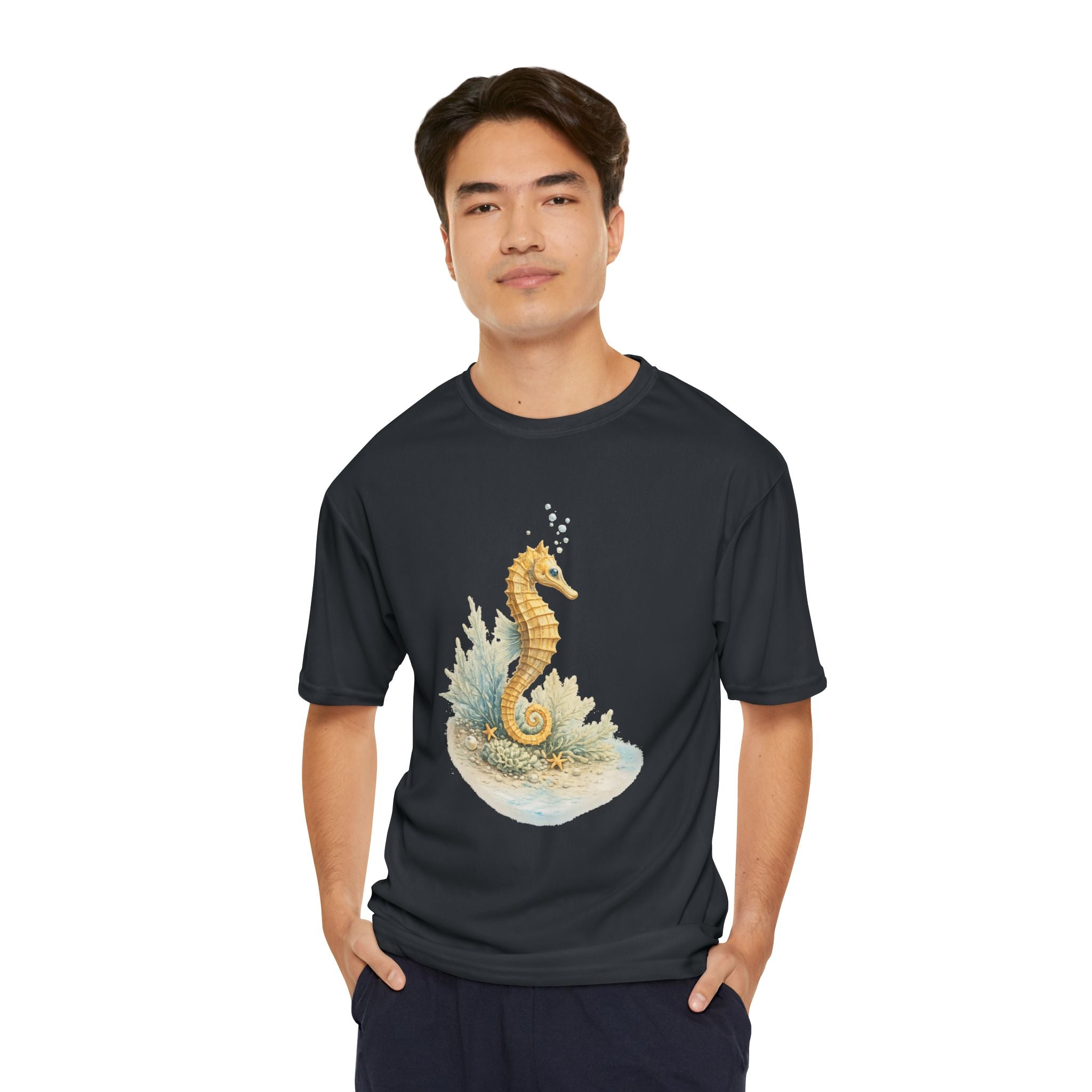 Seahorse Beach Performance T‑Shirt