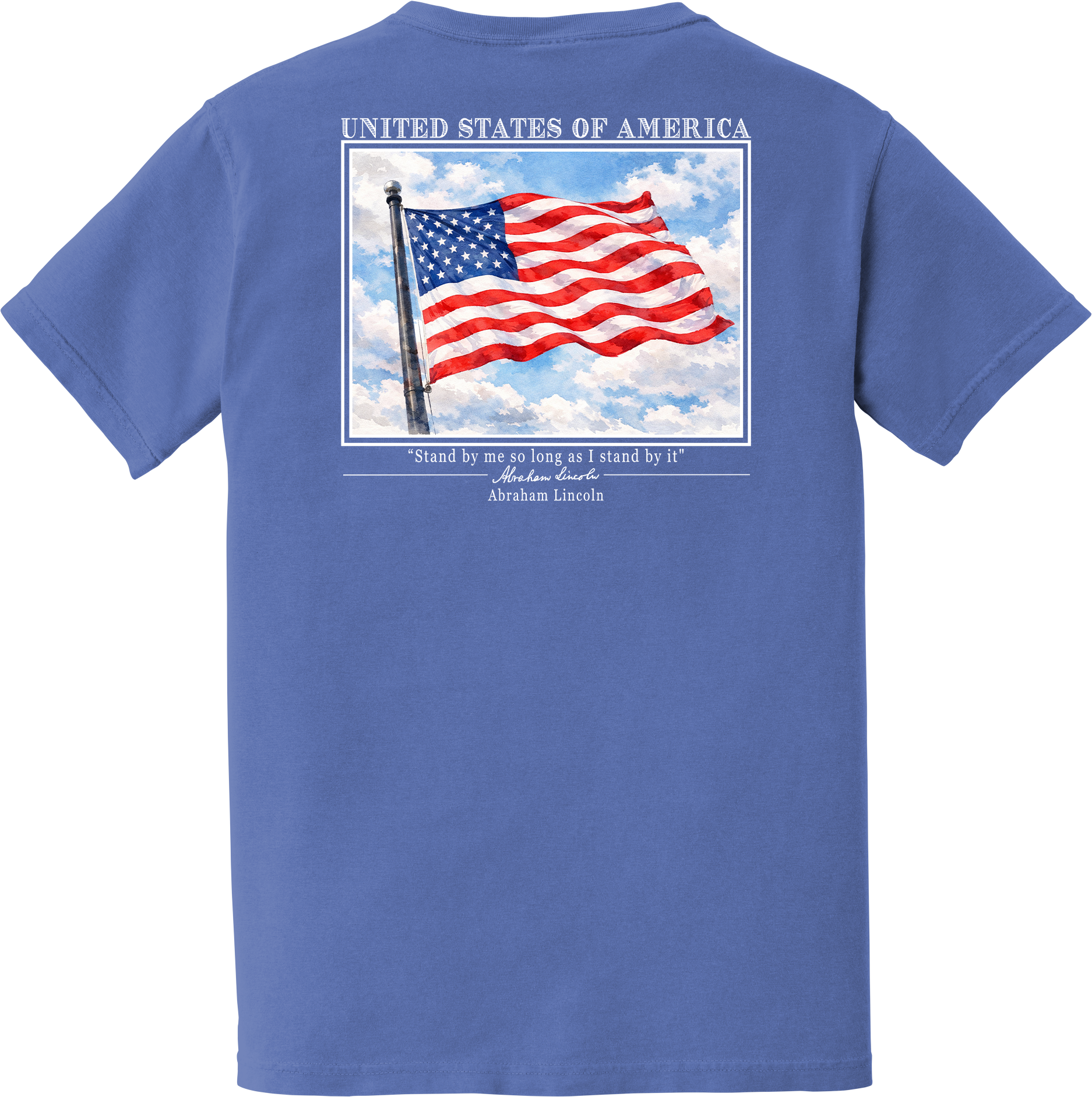 250th American Flag tee