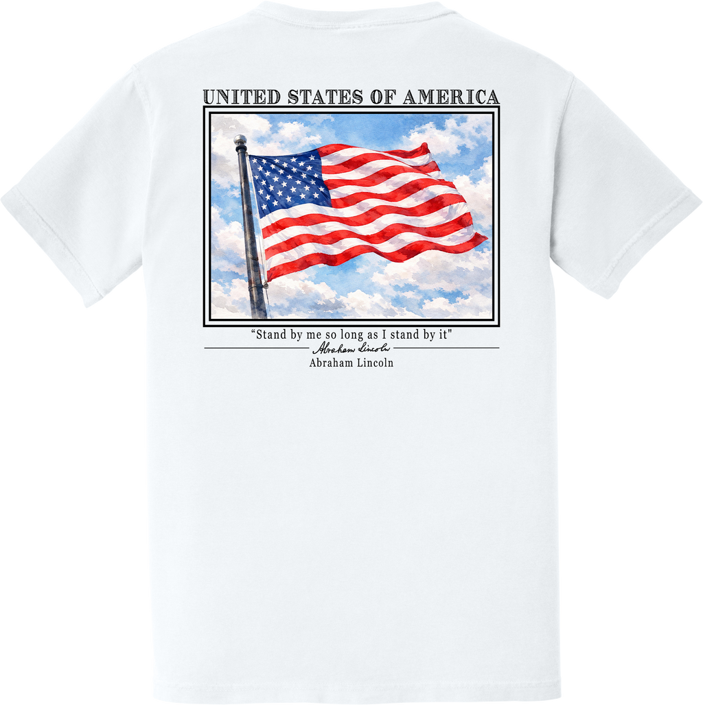 250th American Flag tee