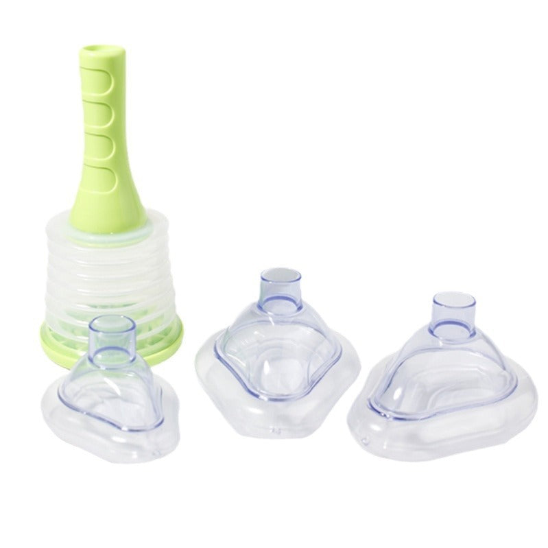 Choking Emergency Device Respiratory Training Device Asphyxia Emergency Respiratory Mask Breathing