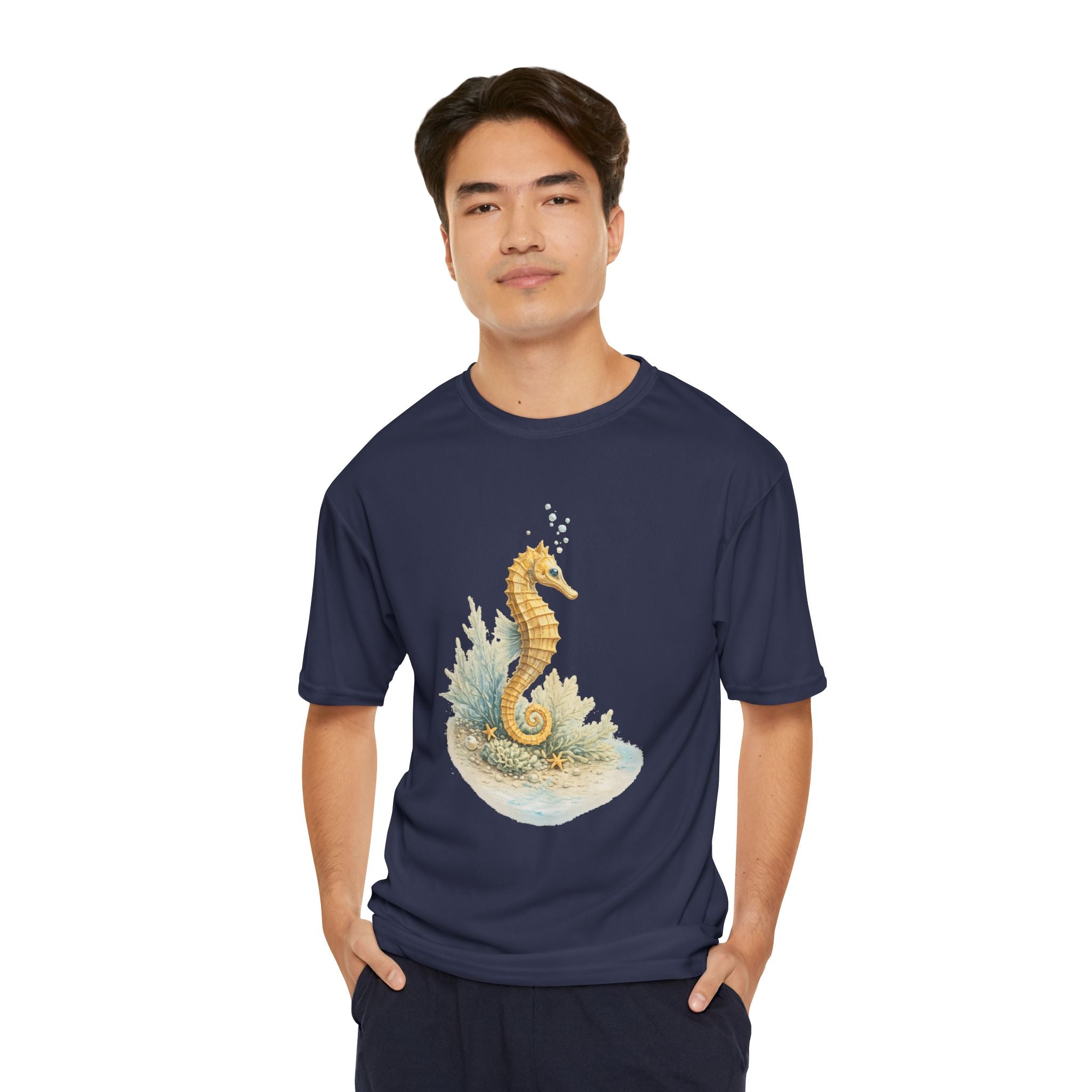 Seahorse Beach Performance T‑Shirt