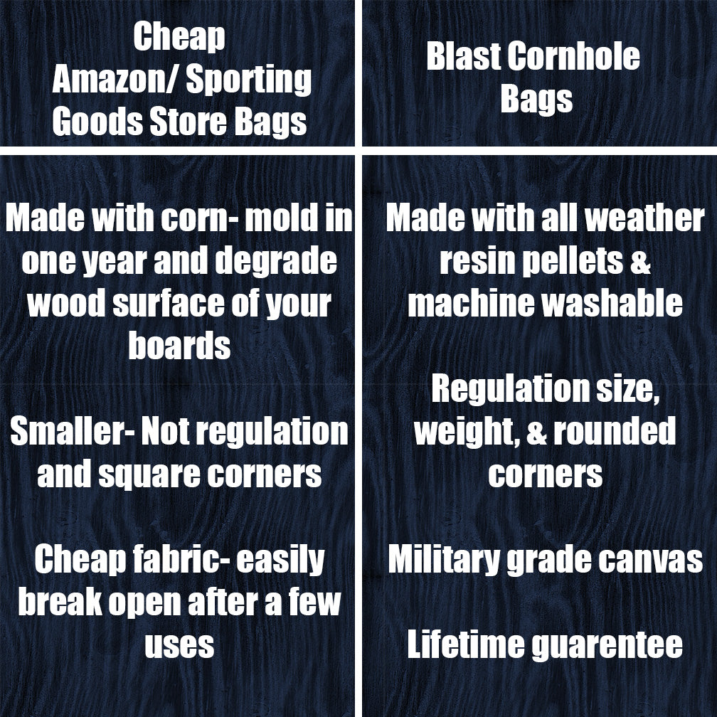 Trump MAGA pro style slick and stick resin filled cornhole bags set of 8
