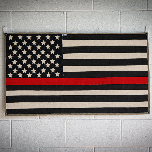 American Flag - Fire Hose - Thin Red Line