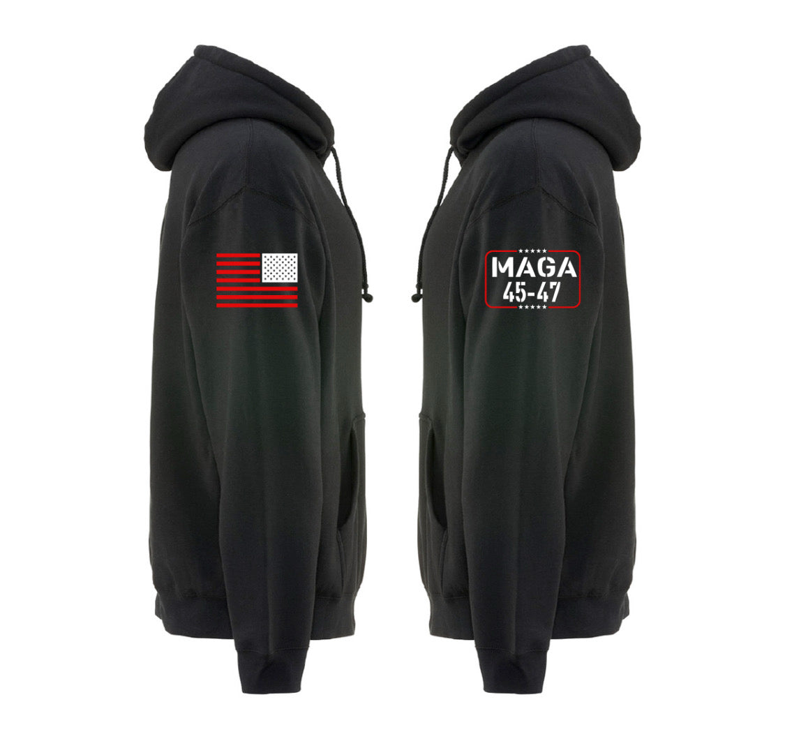 Gulf of AMERICA w/ Flag Hoodie
