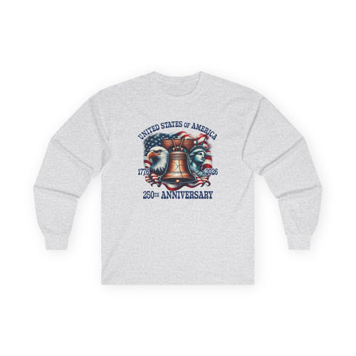 America 250th Anniversary Liberty & Freedom Long Sleeve T-Shirt – 1776–2026 Edition