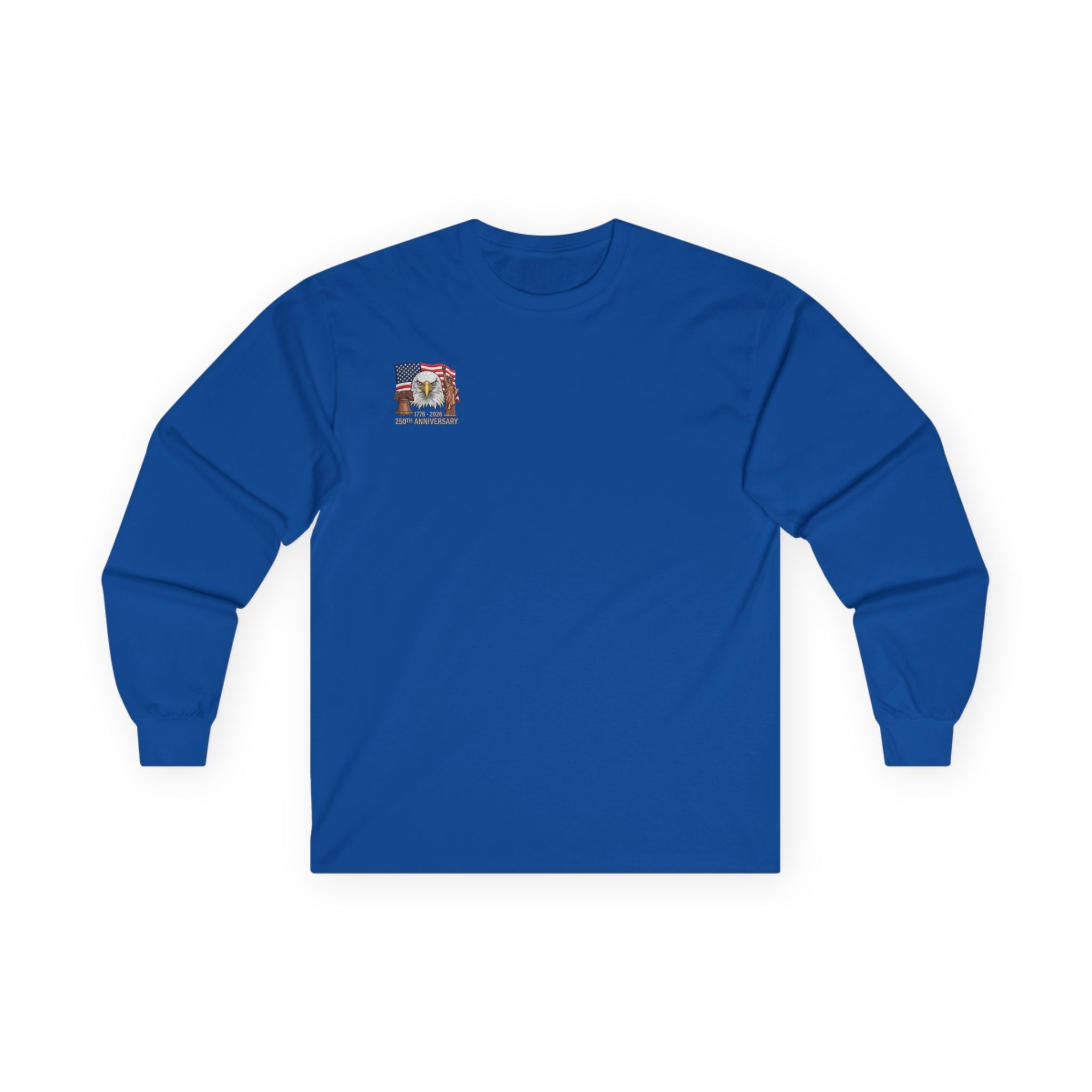 America’s 250th Anniversary Heritage Long-Sleeve T-Shirt – 1776–2026 Edition