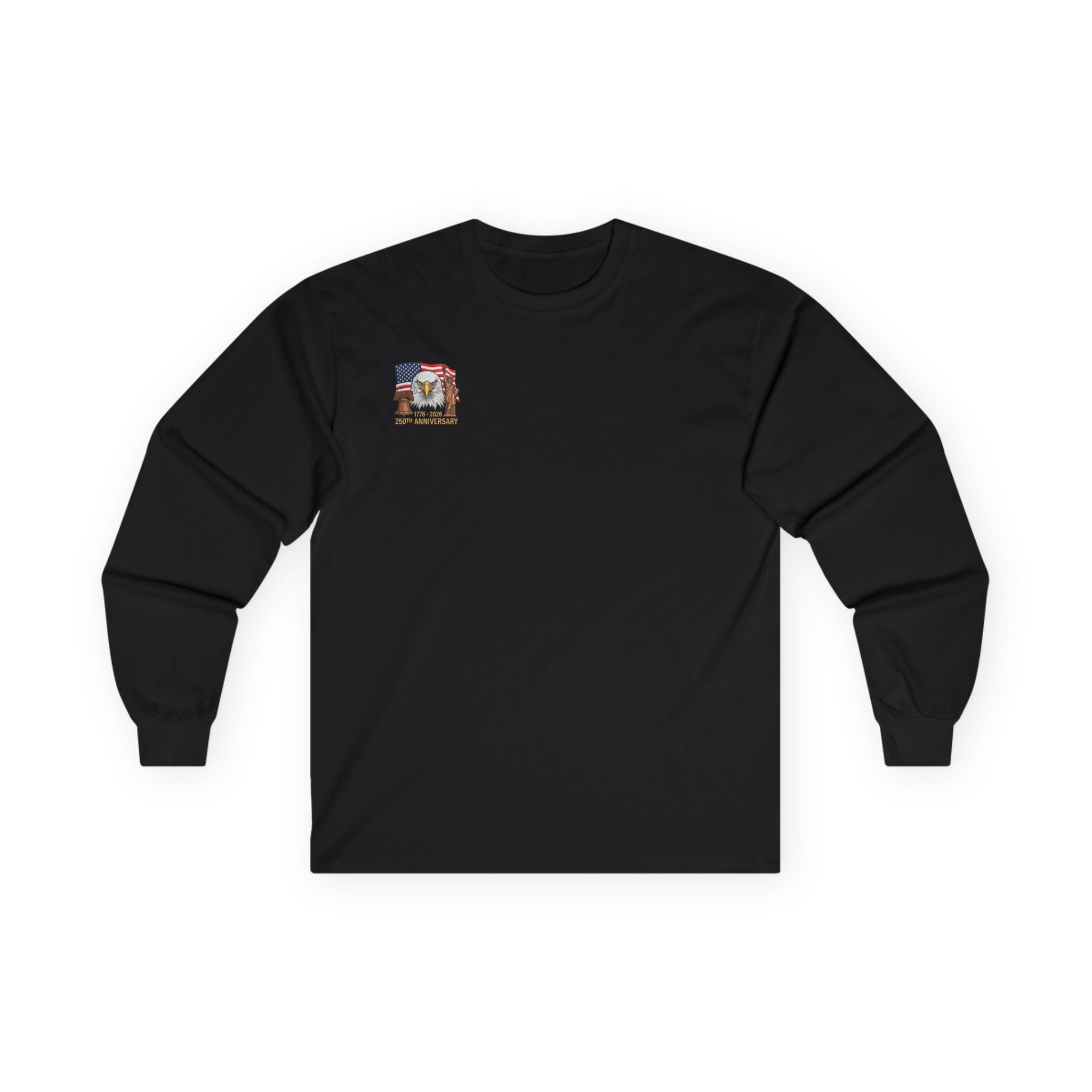 America’s 250th Anniversary Heritage Long-Sleeve T-Shirt – 1776–2026 Edition