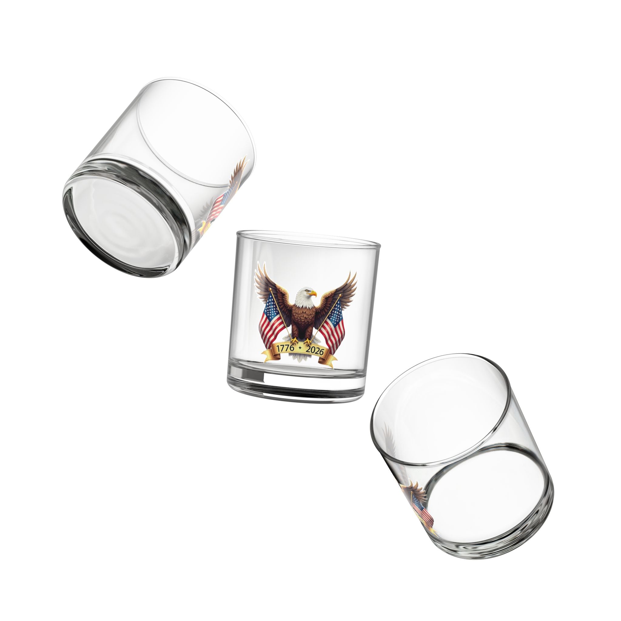 America’s 250th “Wings of Freedom” Glass – 1776–2026 Edition