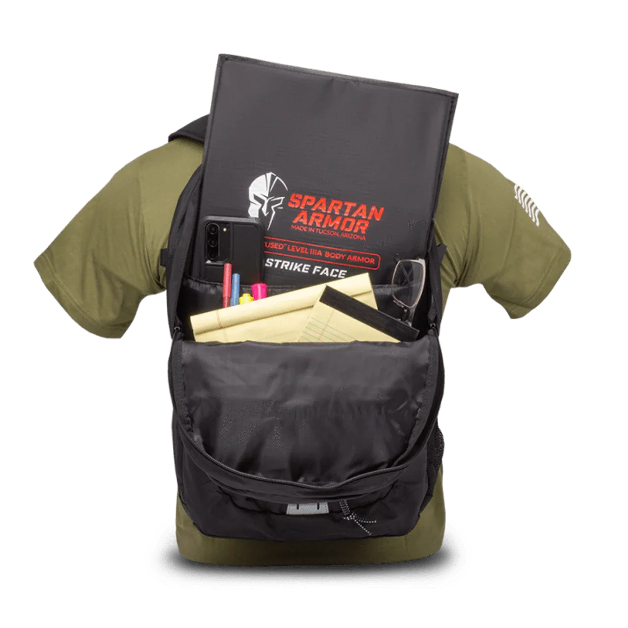 Spartan Level 3A Backpack Armor Panel