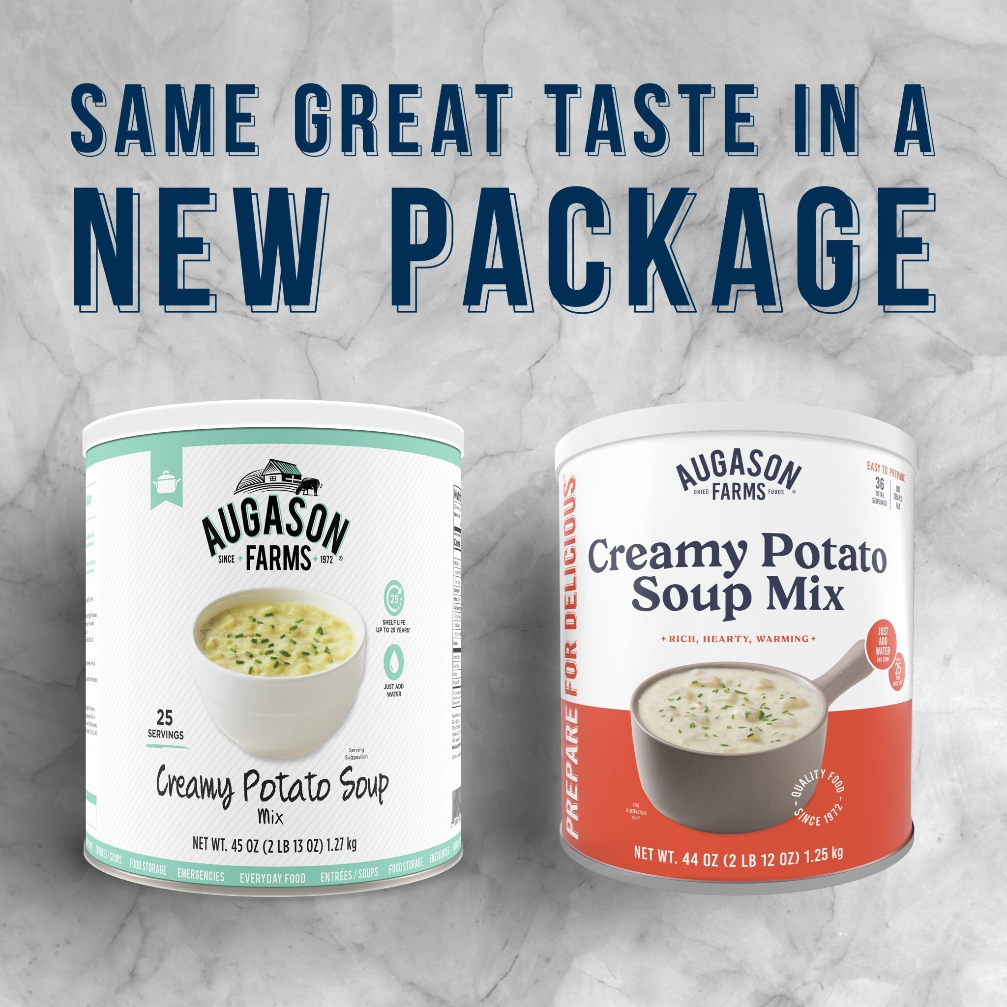 Creamy Potato Soup Mix Can, 36 Servings