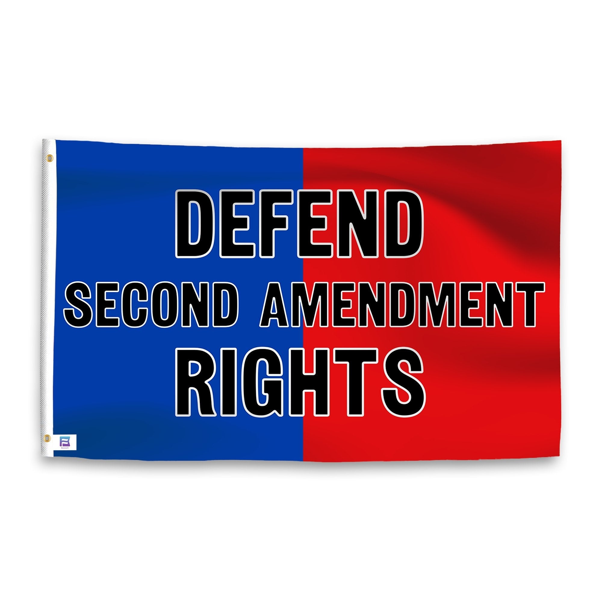 Defend Second Amendment Rights Flag