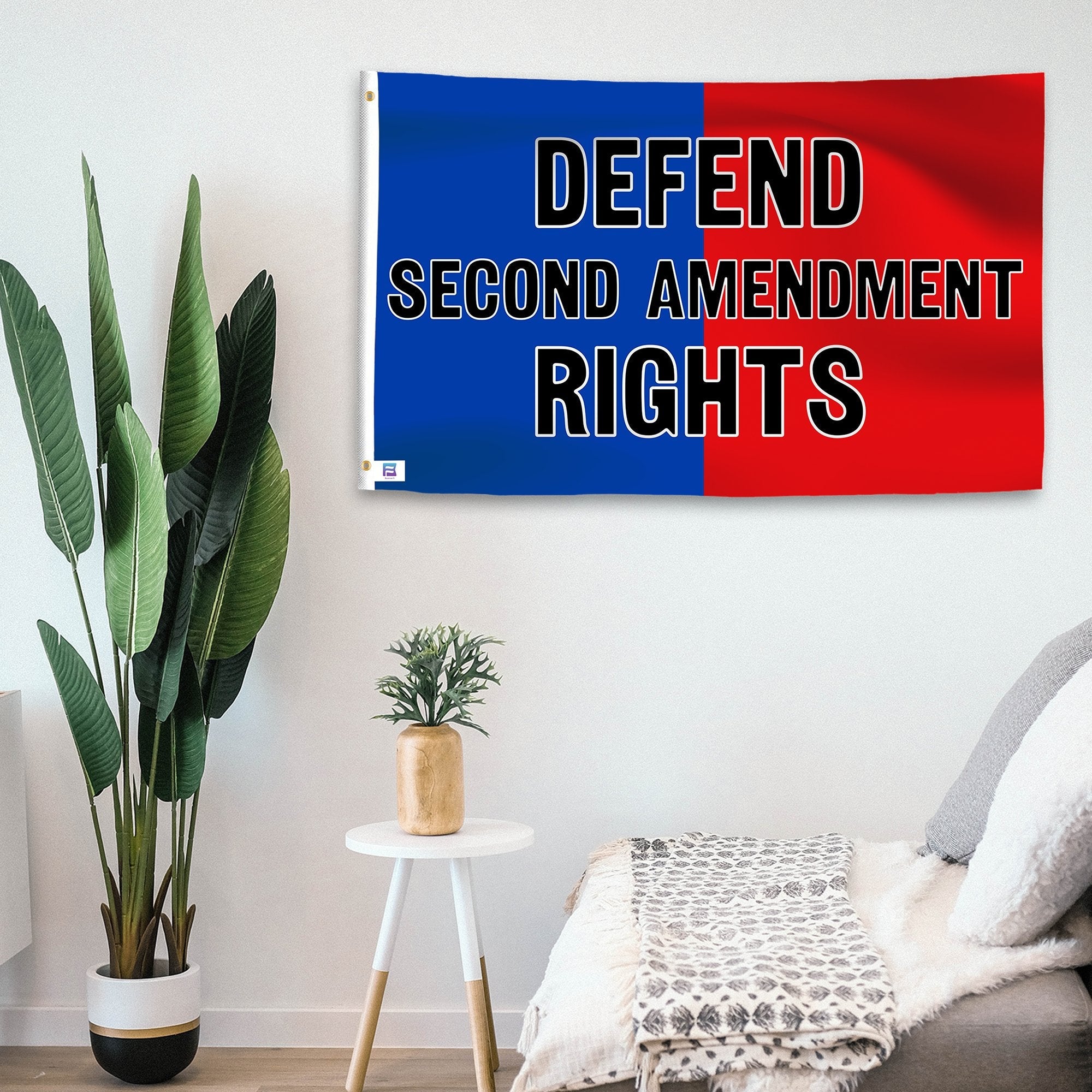 Defend Second Amendment Rights Flag