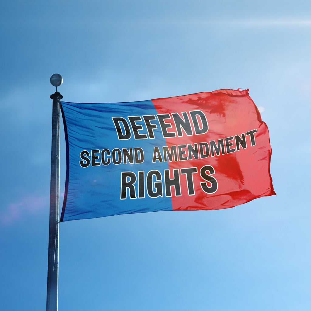 Defend Second Amendment Rights Flag