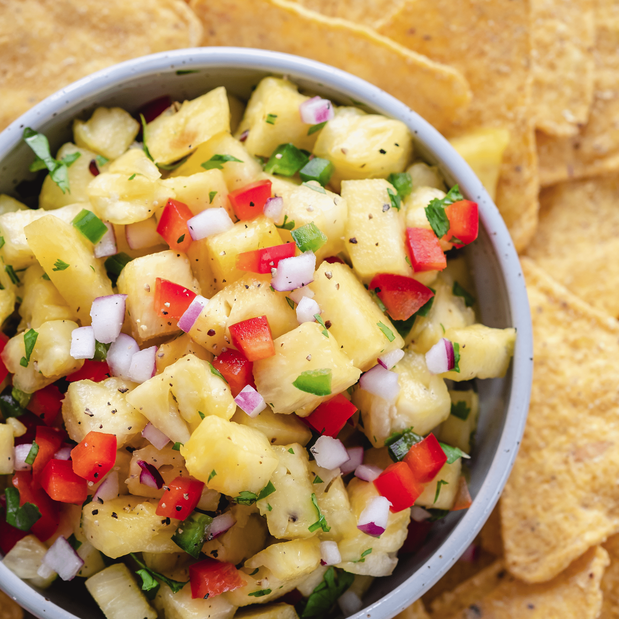 Freeze Dried Pineapple Chunks Family Size Pouch, 20 Servings