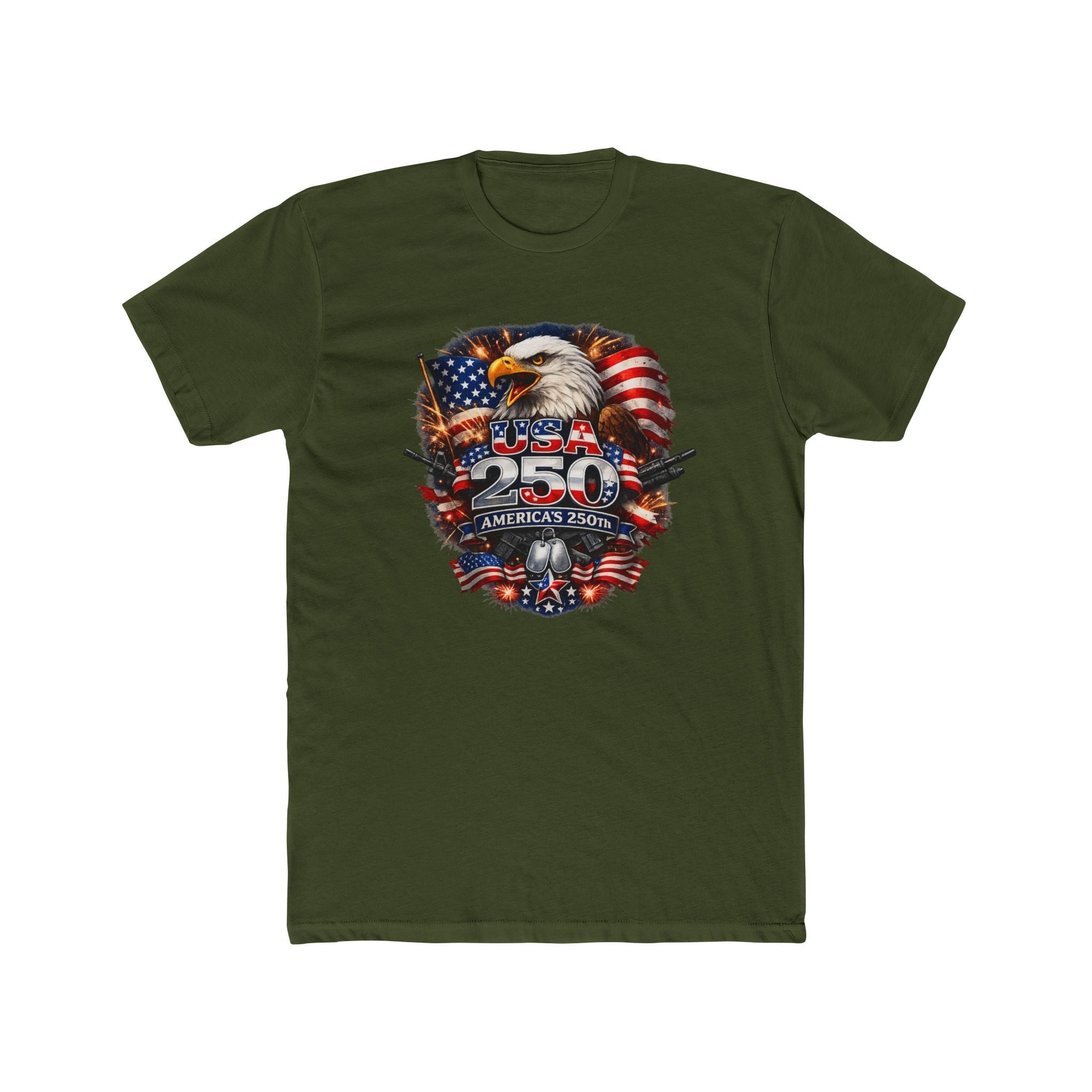 USA 250 America’s 250th Anniversary Patriotic Eagle T-Shirt